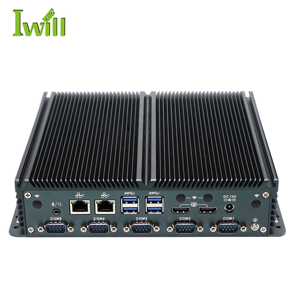IBOX-1326 - Komputer przemysłowy z Intel Alder Lake N100, 2x HDMI, 5x COM | IWILL Polska