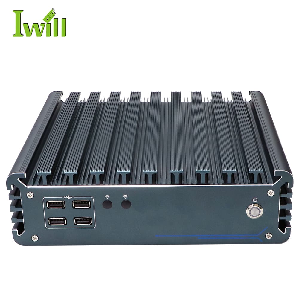 IWILL IBOX-3226 bezwentylatorowy kontroler Video Wall z 4x wyjsciami HDMI 4K